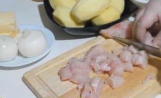 куриная грудка с картошкой в духовке