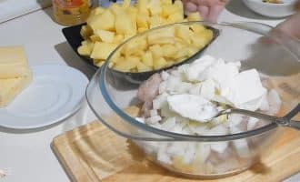 жаркое из картошки с куриной грудкой