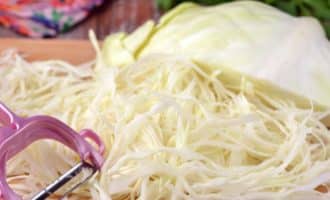 тушёная капуста с мясом