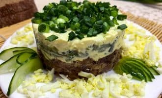 рыбный салат из консервов
