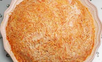 салат с селёдкой слоёный