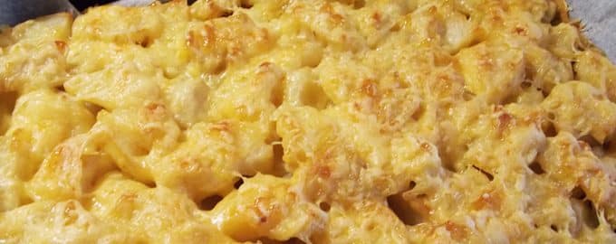 картошка с мясом в духовке