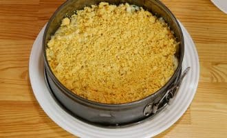 слоёный салат с курицей