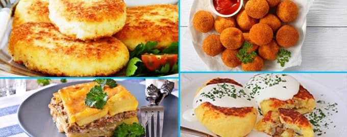 что приготовить из вчерашнего картофельного пюре