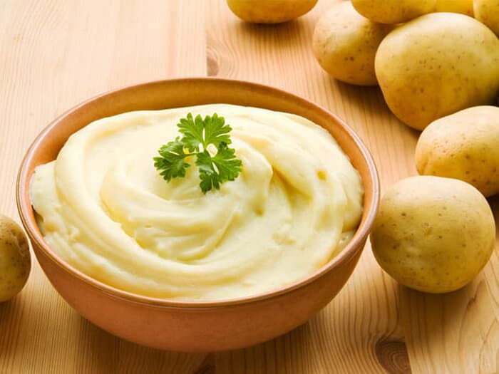 картофельное пюре с молоком