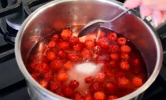 малиновый чизкейк
