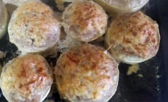 фаршированные кабачки в духовке рецепт