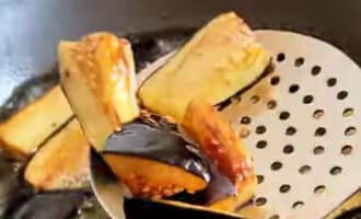 салат с жареными баклажанами