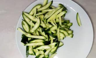 салат с жареными баклажанами