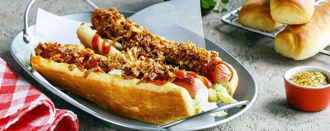 домашние булочки для хот-дога рецепт